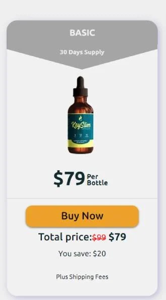Buy Keyslim Drops 1 bottle