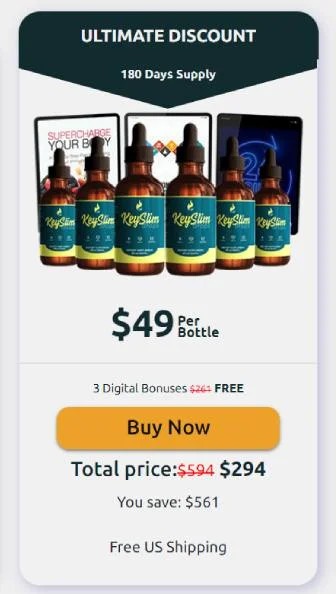 Buy Keyslim Drops 6 bottles