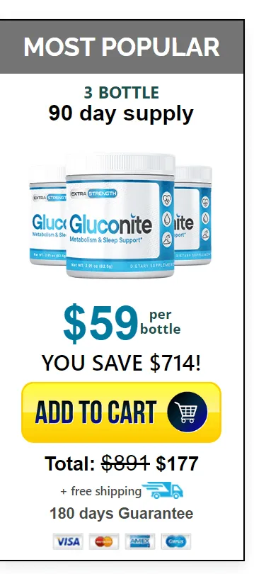 Buy Gluconite 3 bottles