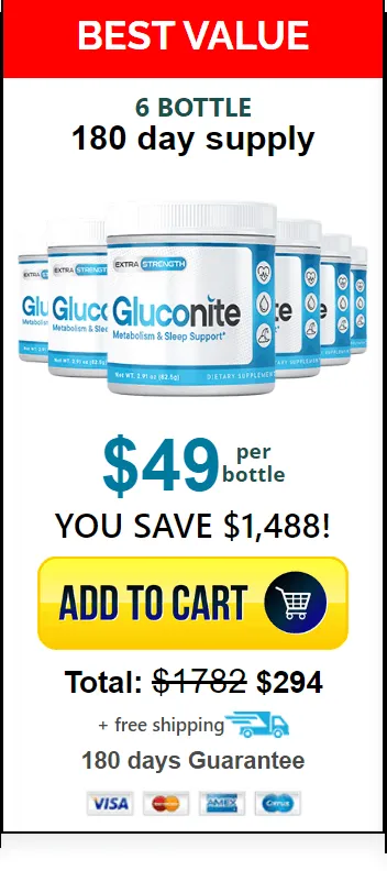 Buy Gluconite 6 bottles