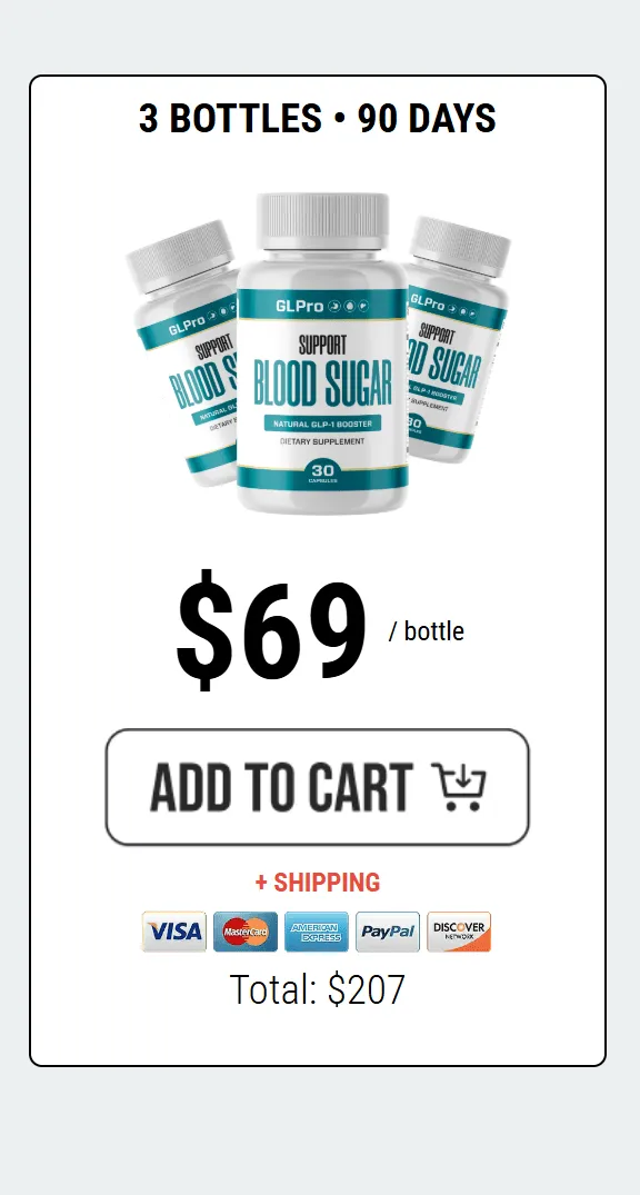 Buy GLPro 3 bottles
