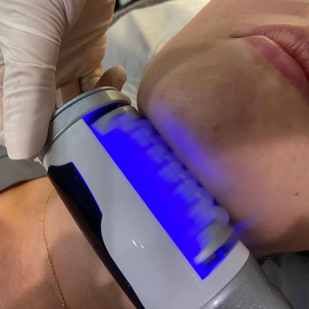 Luxury treatment room at Knightsbridge Advanced Beauty clinic where Endospheres therapy is performed