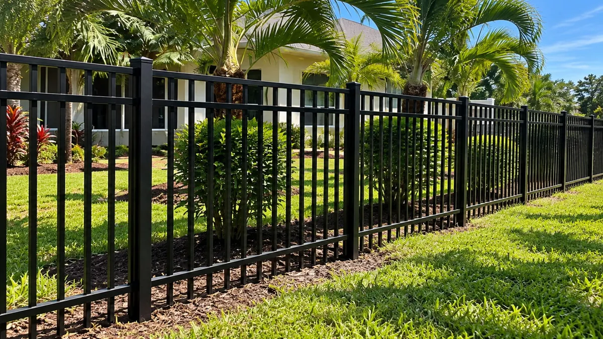 Aluminum Fencing in Indian River County