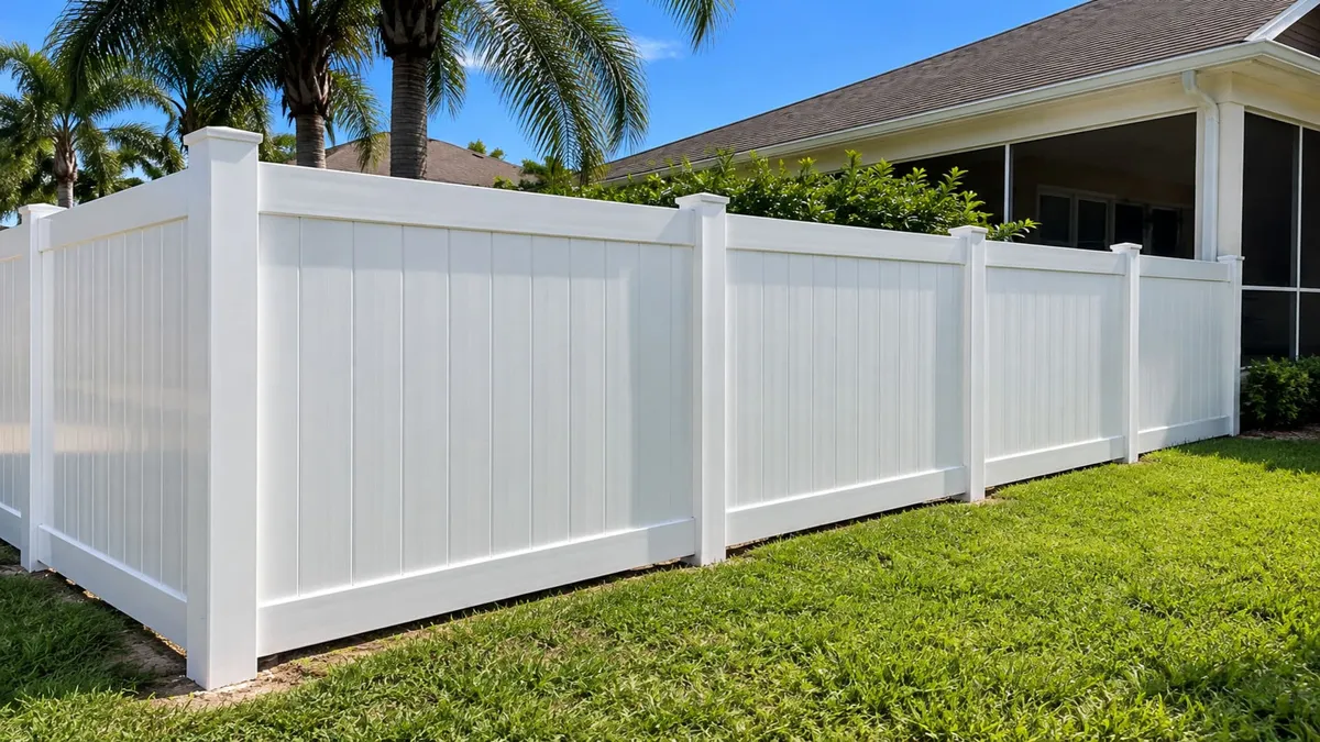 Vinyl Fencing in Indian River County