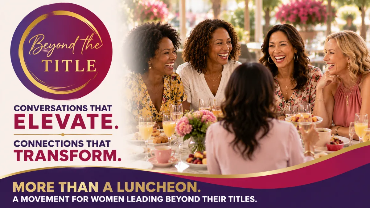 Business women networking