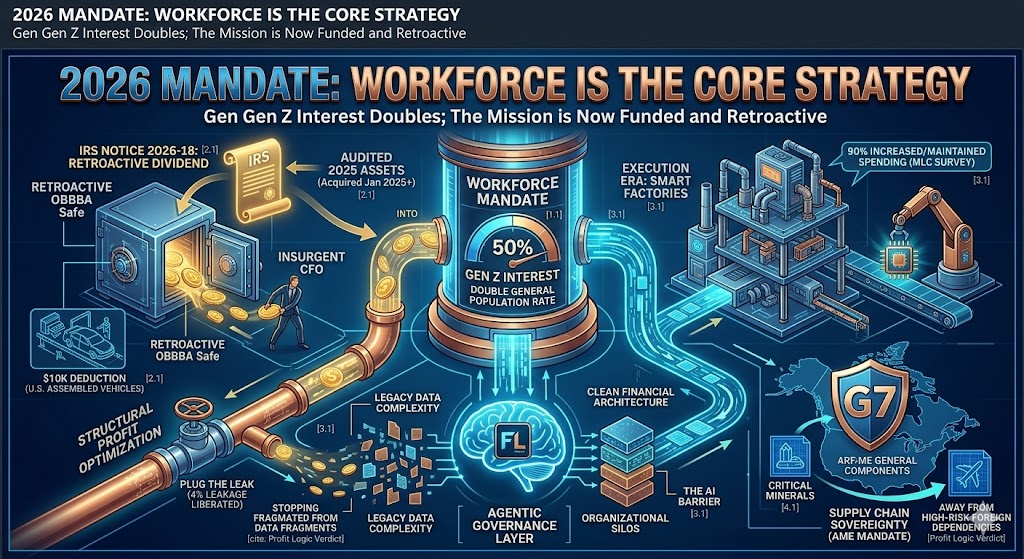 The Workforce is the Strategy: Funding the "Execution Era" through Forensic Liquidity