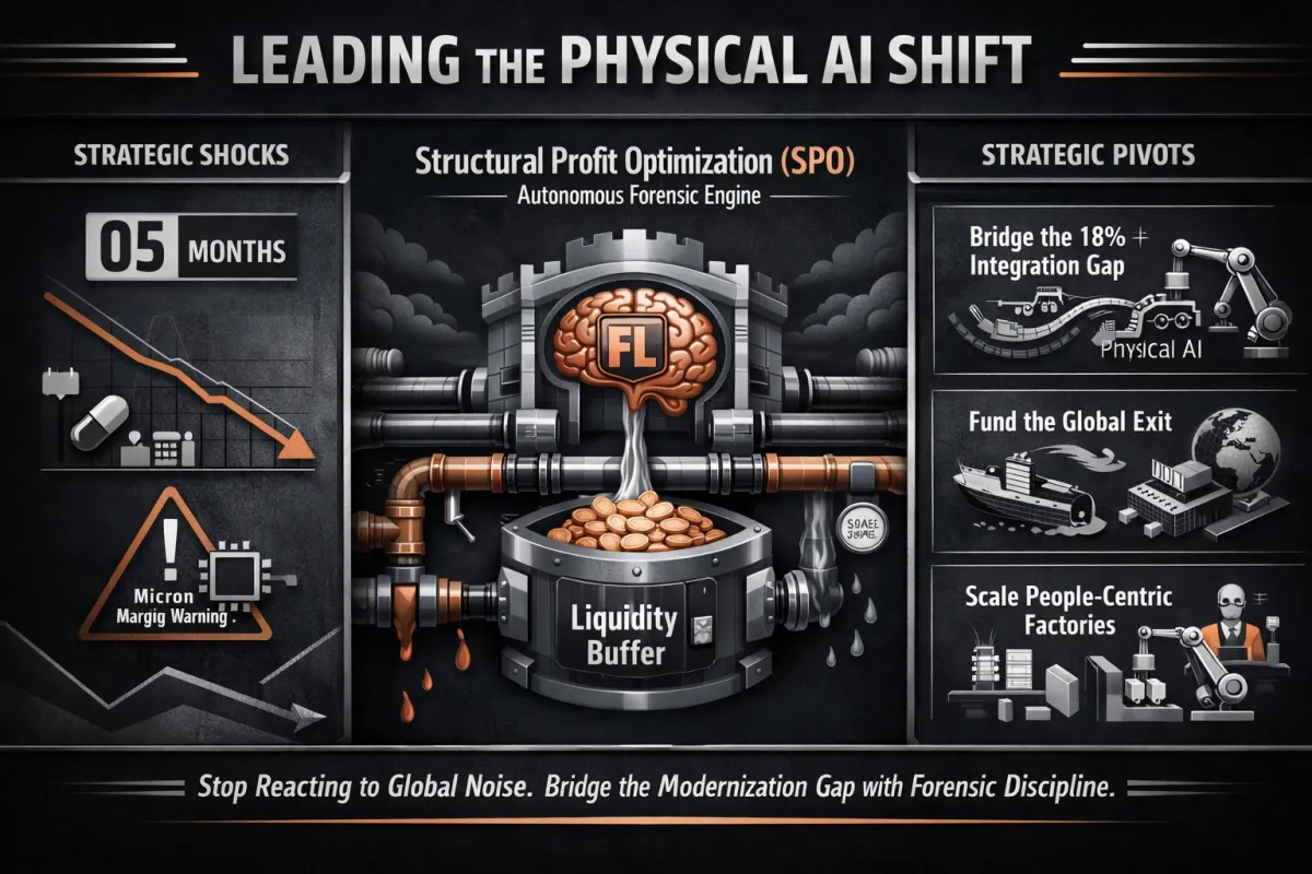 The Margin Machine: Navigating the "Physical AI" Shift and Trade Tsunami