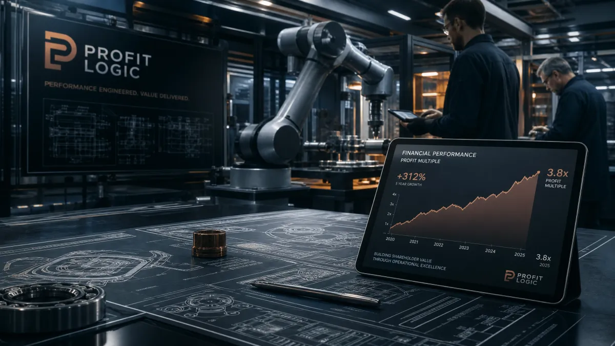Advanced manufacturing facility utilizing collaborative robotics to achieve production autonomy and margin expansion.