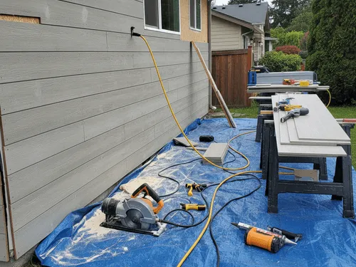 Hardie Siding Installation