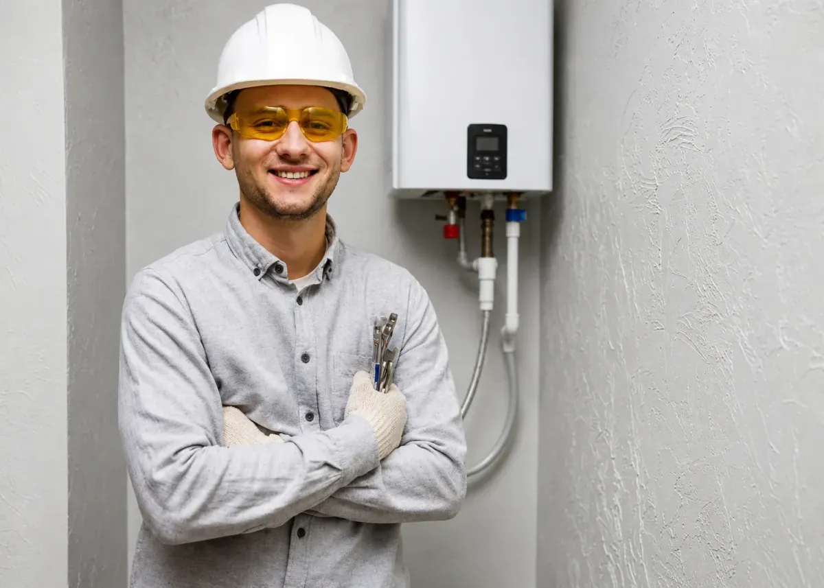 Professional water heater installation by Gardenhouse Plumbing