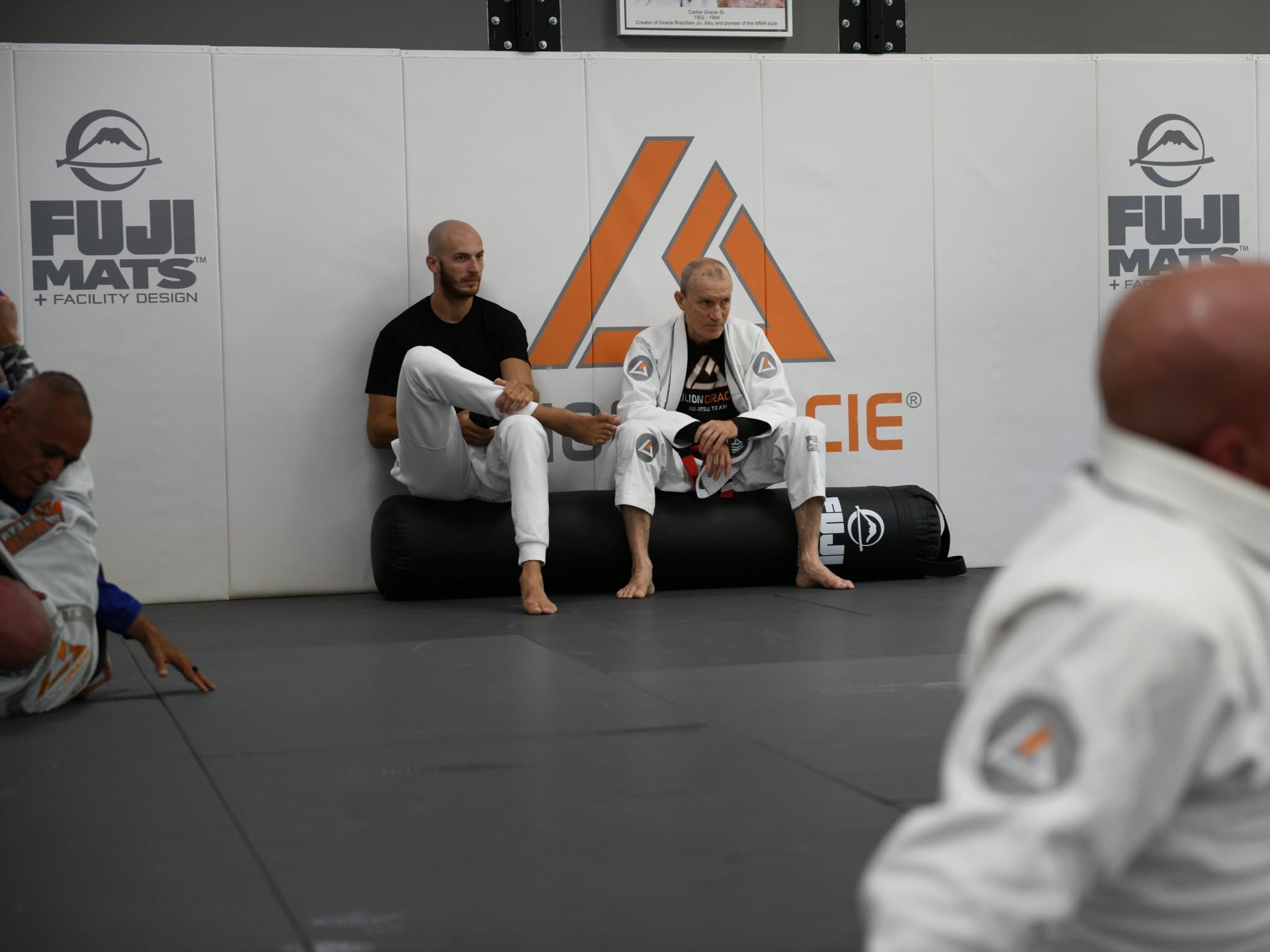 rilion gracie training and rogan gracie