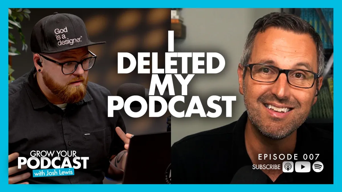 Josh talks with Todd henry about why he deleted his podcast