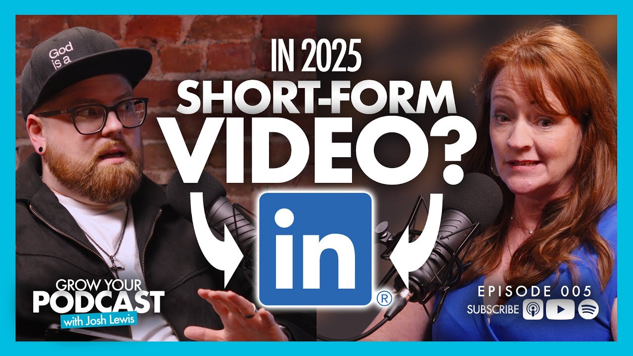 Josh and Angie talking about Linkedin Video in 2025