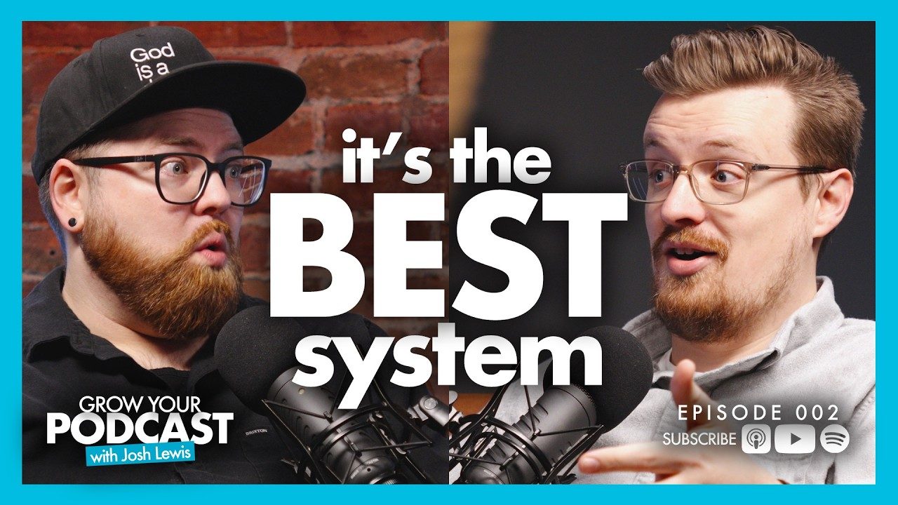Josh and Brian with the text "It's the best system" over top.