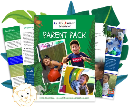 Little Einstein preschool parent pack