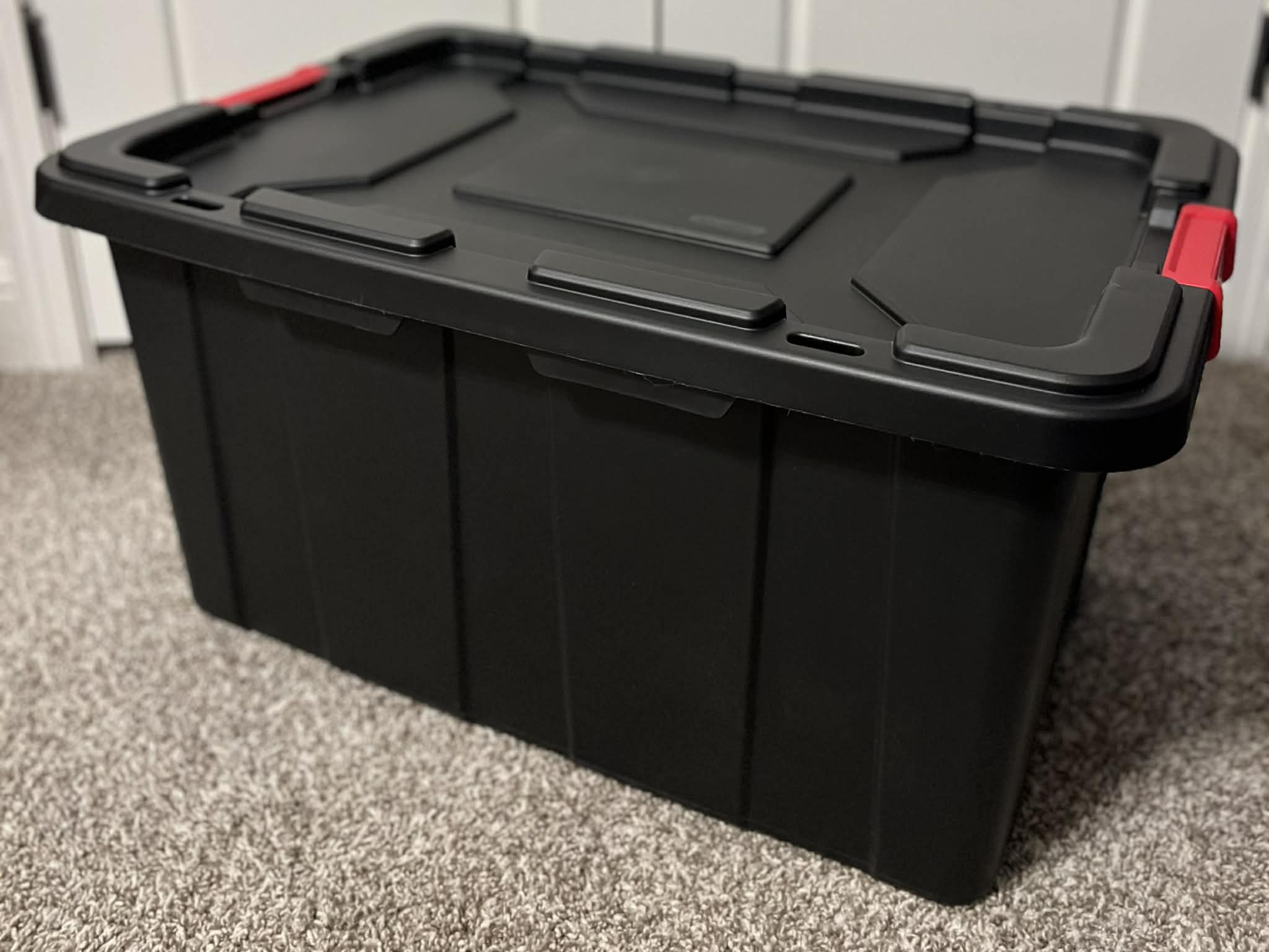 Eco-friendly reusable totes in a home (placeholder)