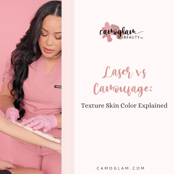 Laser vs Camoufage: Texture Skin Color Explained