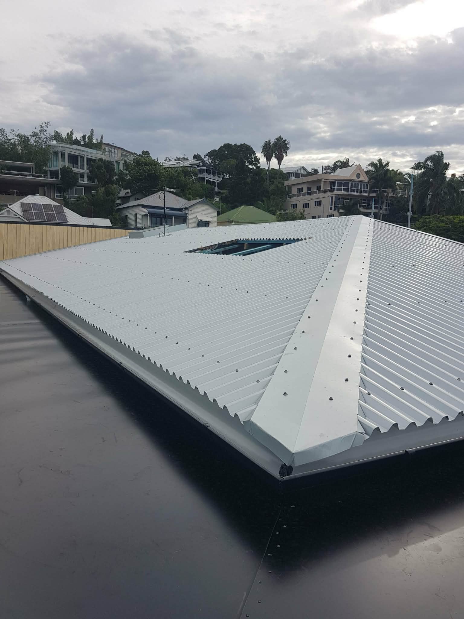 storm damage roof leak repair Brisbane