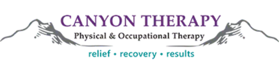 Canyon Therapy physical and occupational therapy clinic logo Cody Wyoming