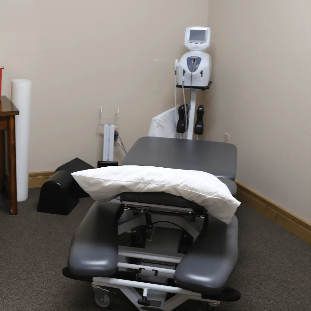 therapy room where dry needling is performed at canyon therapy