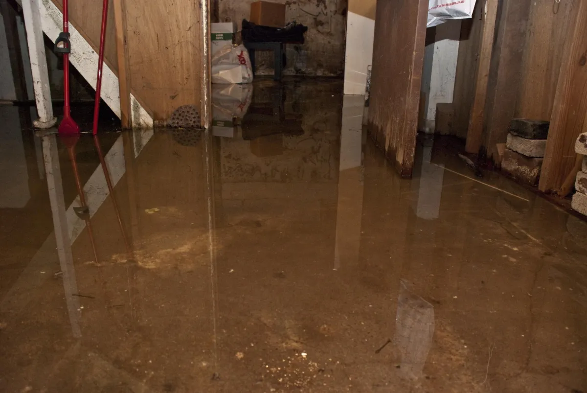A Basement full of water because Sump Pump runs but water level never drops
