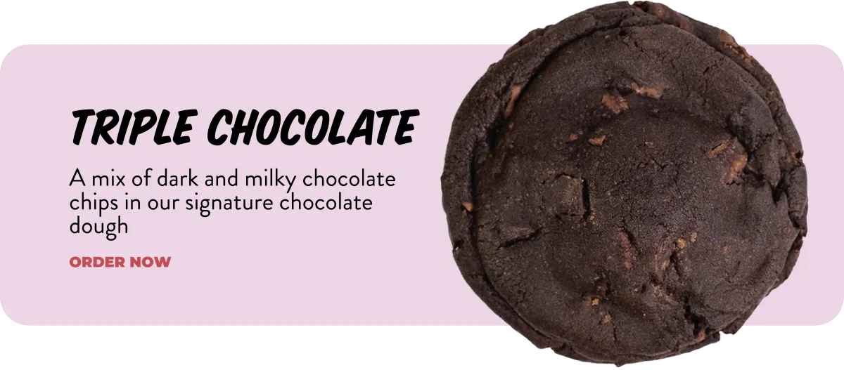 Triple Chocolate Cookie