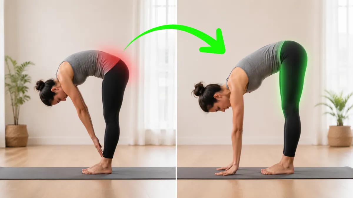 How to Improve Uttanasana: 5 Preparatory Exercises That Actually Work