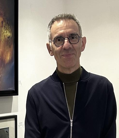 Großformatiges Porträt des präsentierten Werks