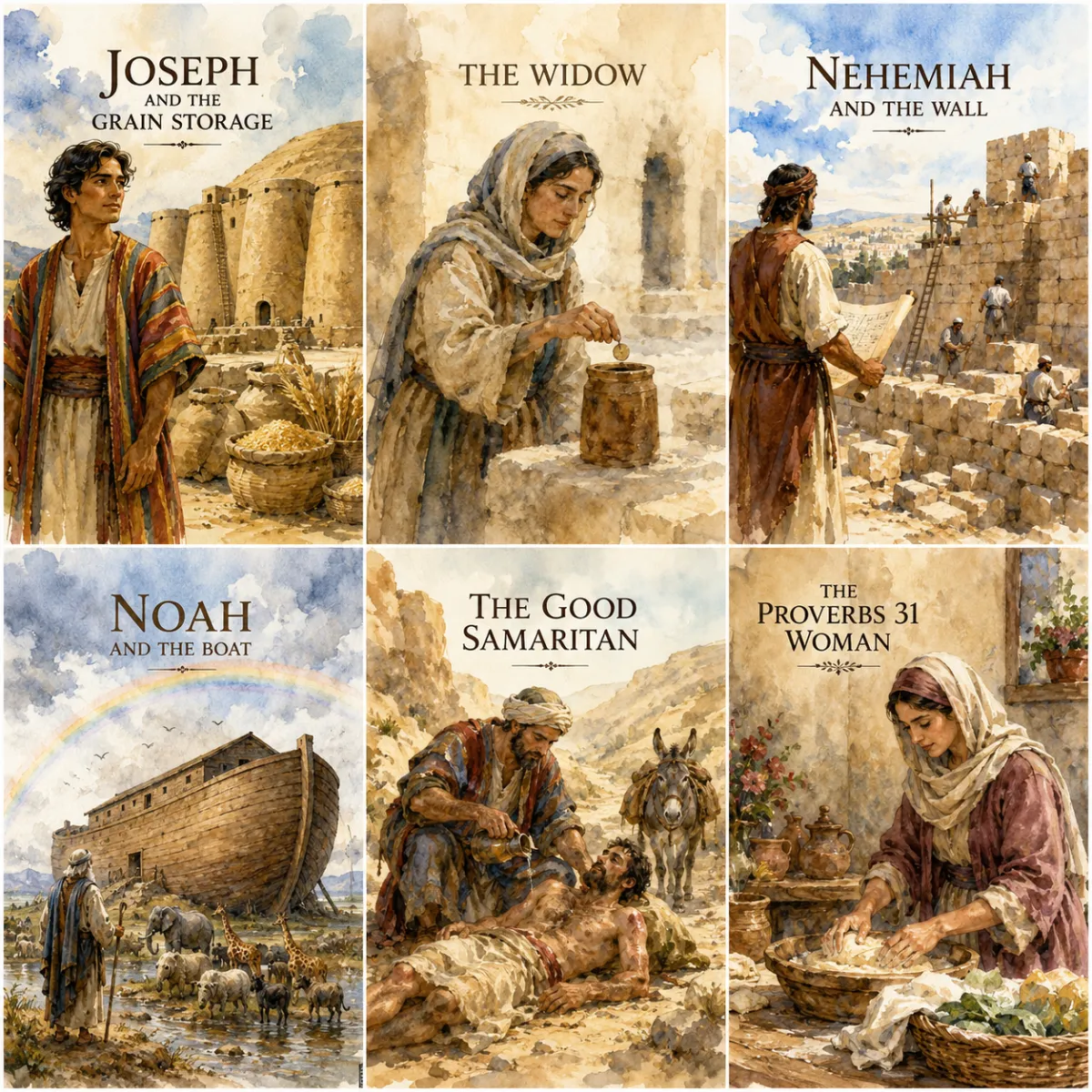 Joseph Prepared for the famine