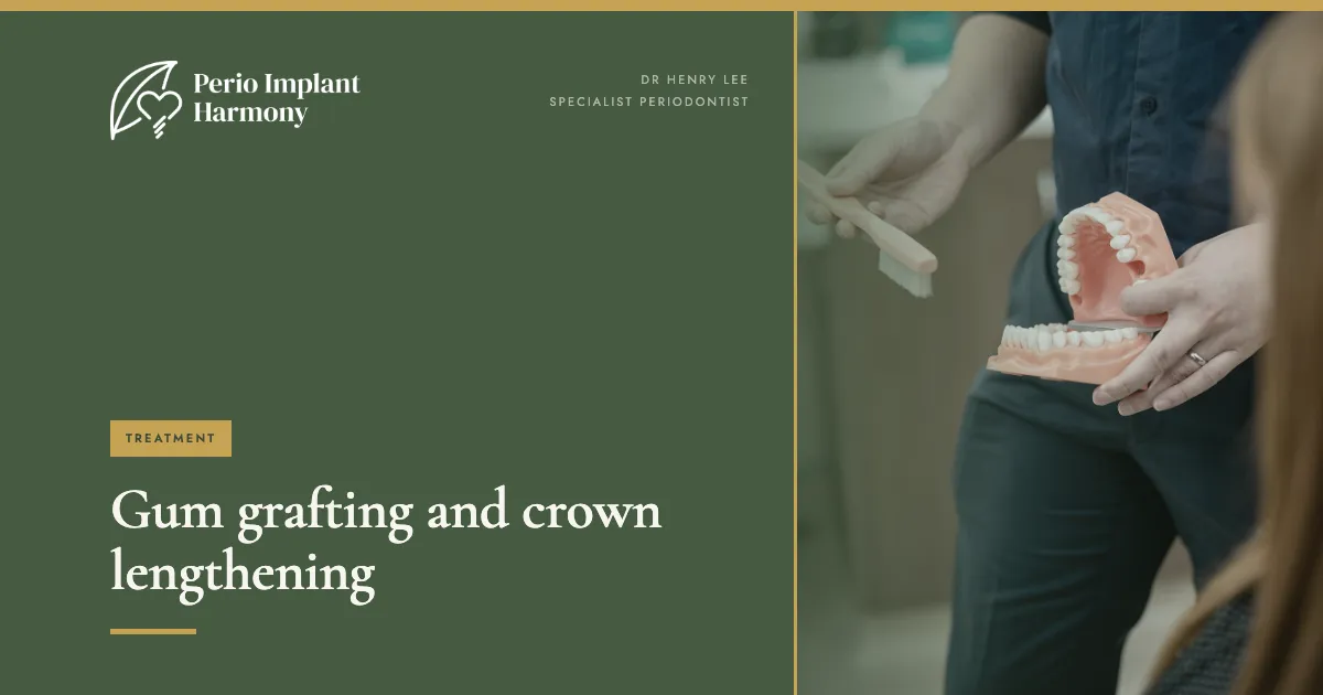 Gum Grafting and Crown Lengthening: What These Procedures Actually Involve