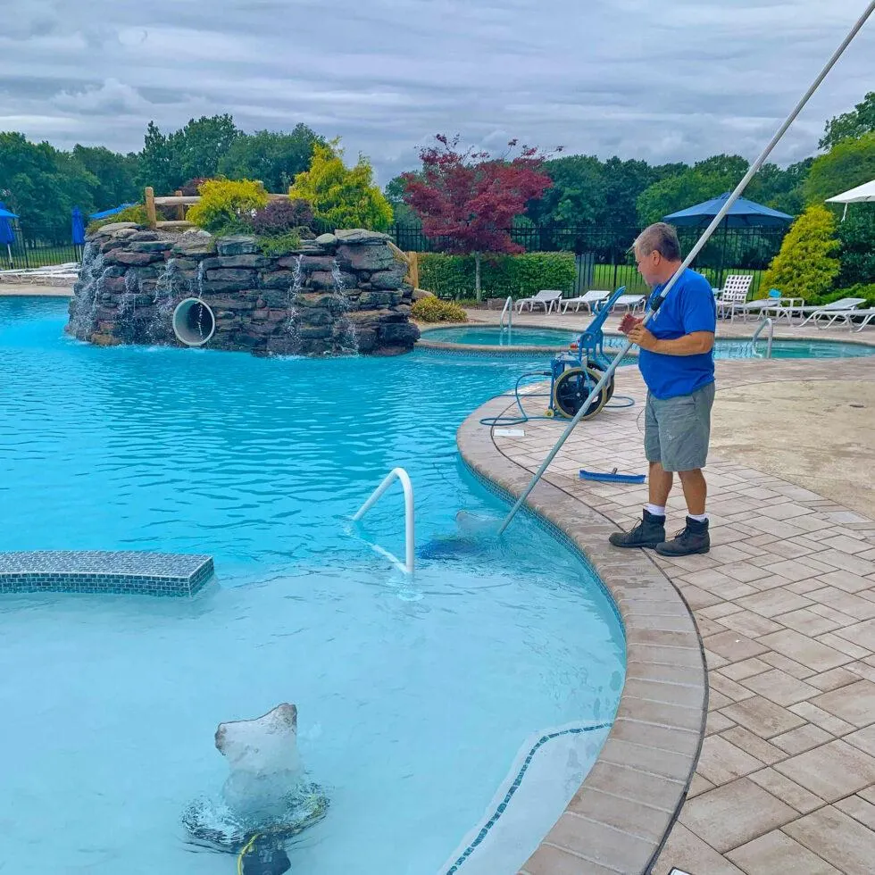 pool cleaning service