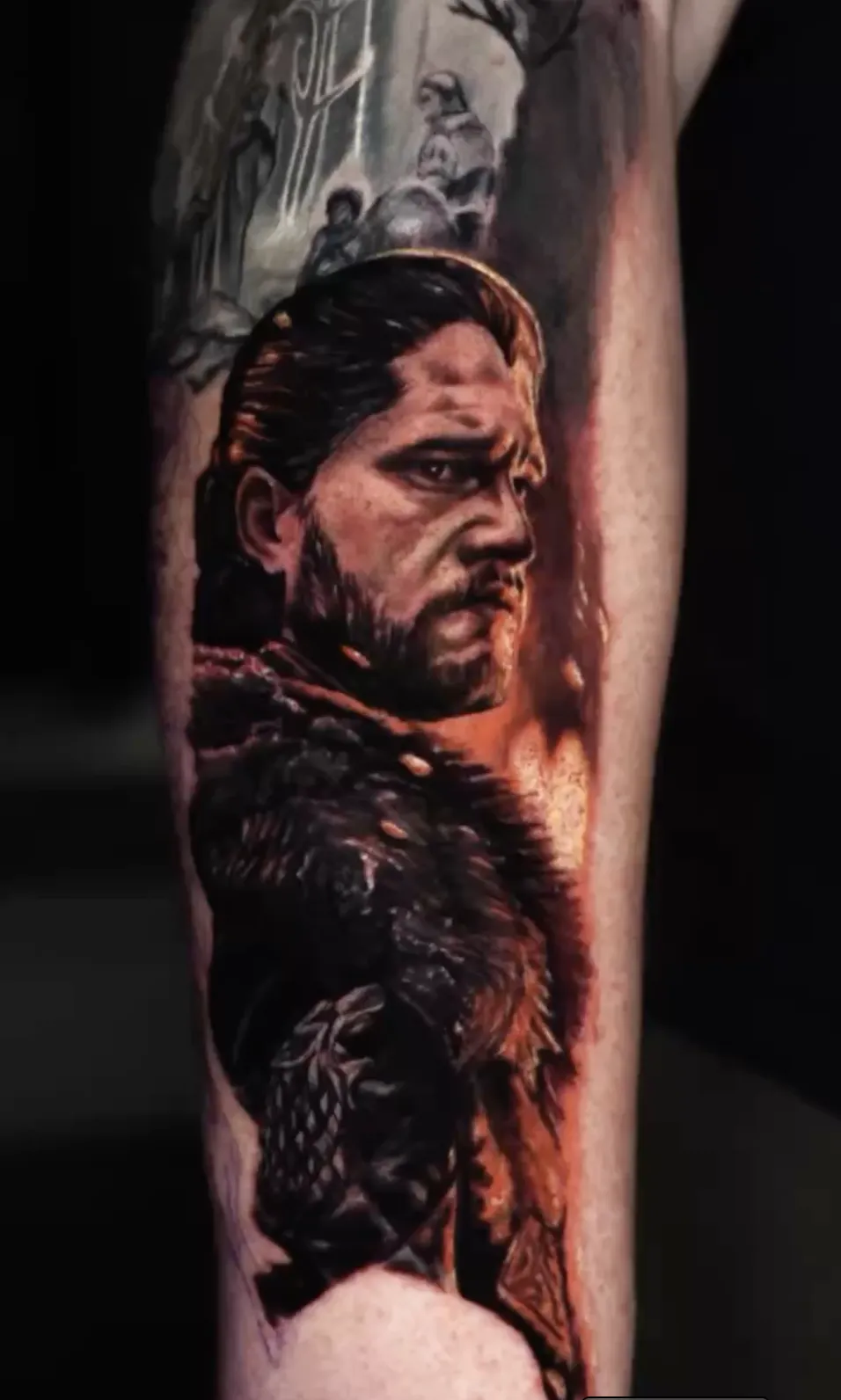 person in blue denim shorts and white nike sneakers standing on gray concrete floor