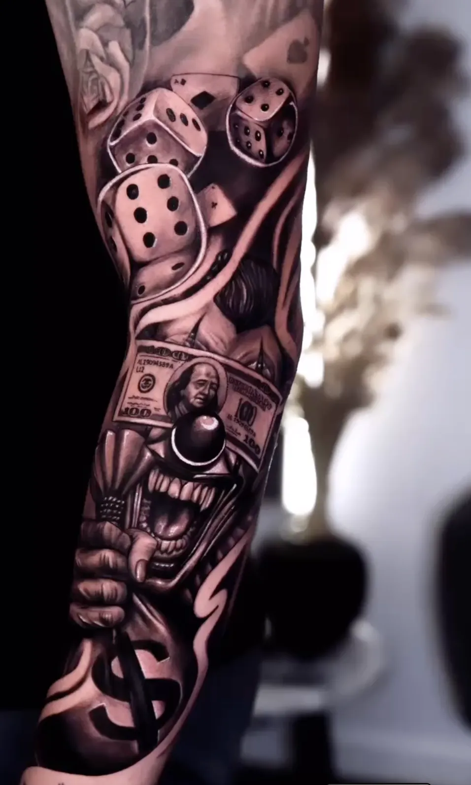 A sign that is on the side of a building