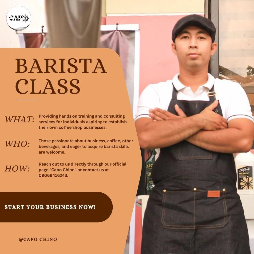 capo chino barista class