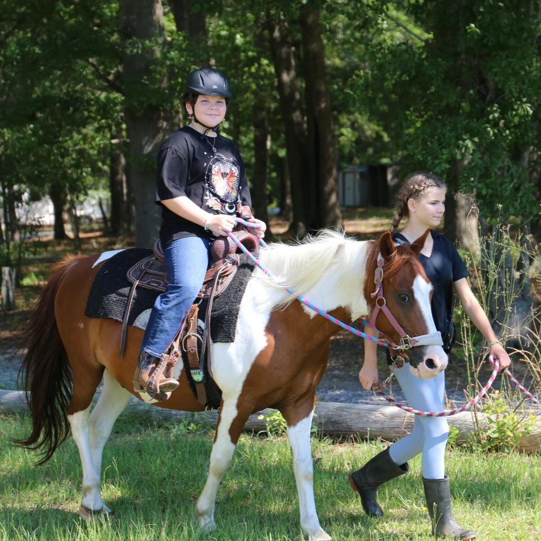 Girl leaning how to vault