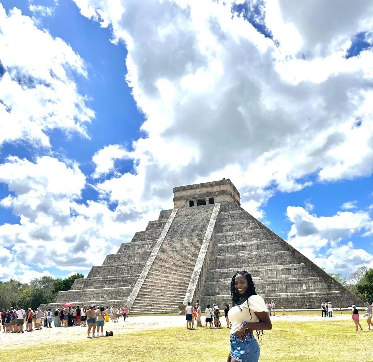 Kaijewe Travel founder celebrating with travelers