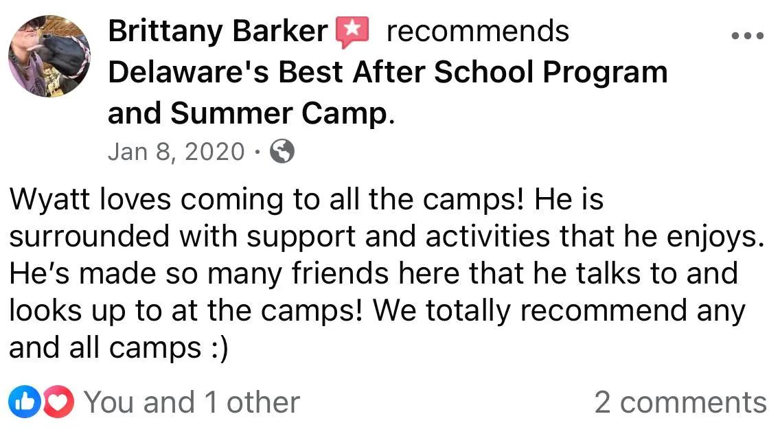 5 Star Review For Empower Sports and Camps