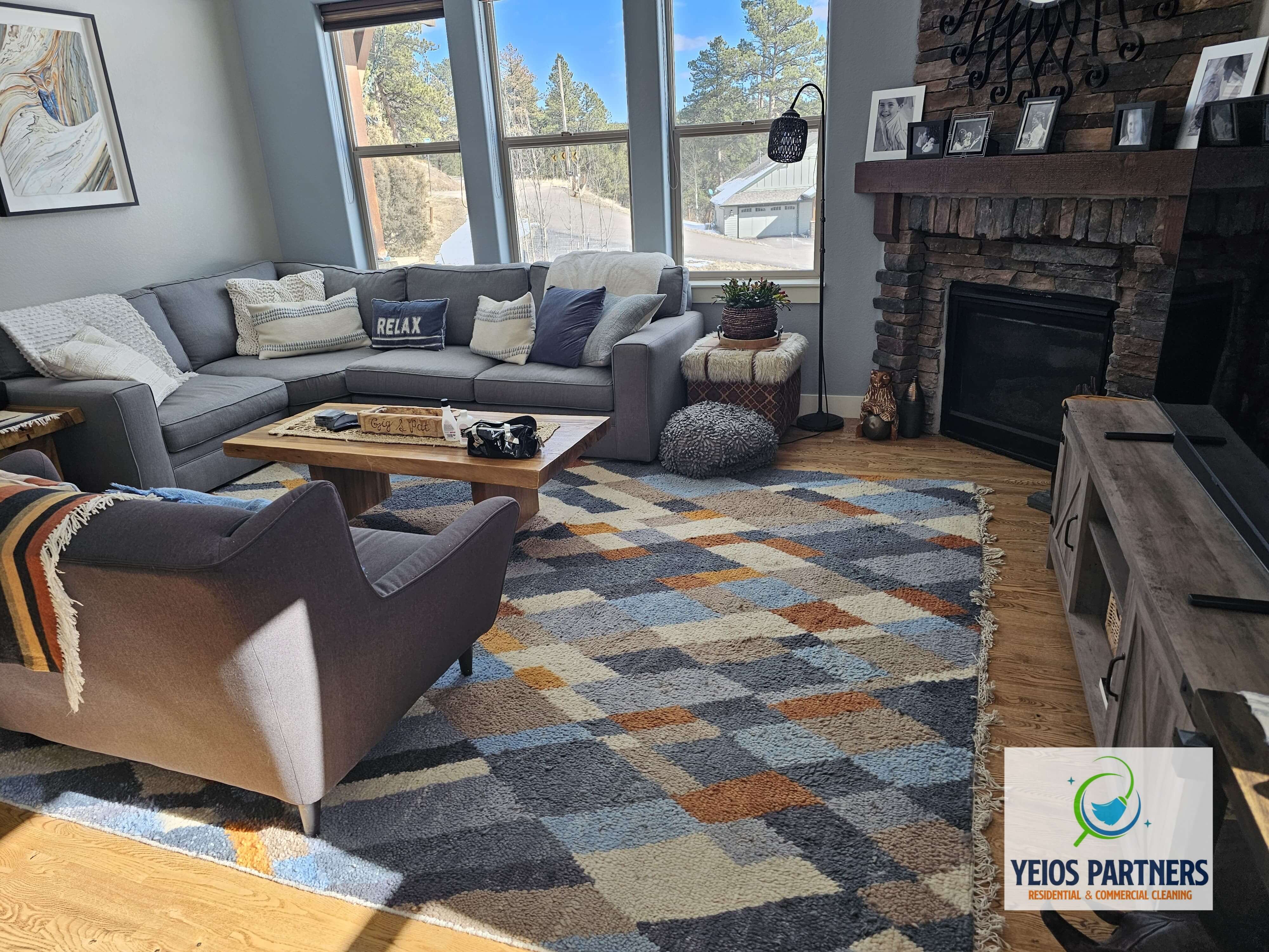 Sanitizing baseboards and hard-to-reach areas during a residential deep cleaning in Frederick