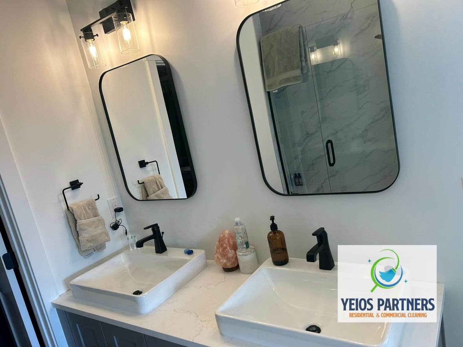 Deep cleaning and sanitizing of a bathroom to ensure a full deposit return in Boulder County.