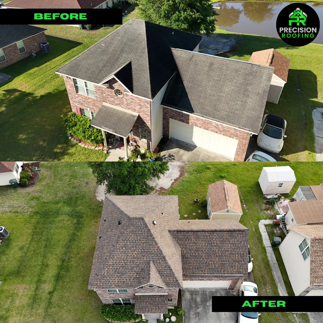 Roofing Before & After