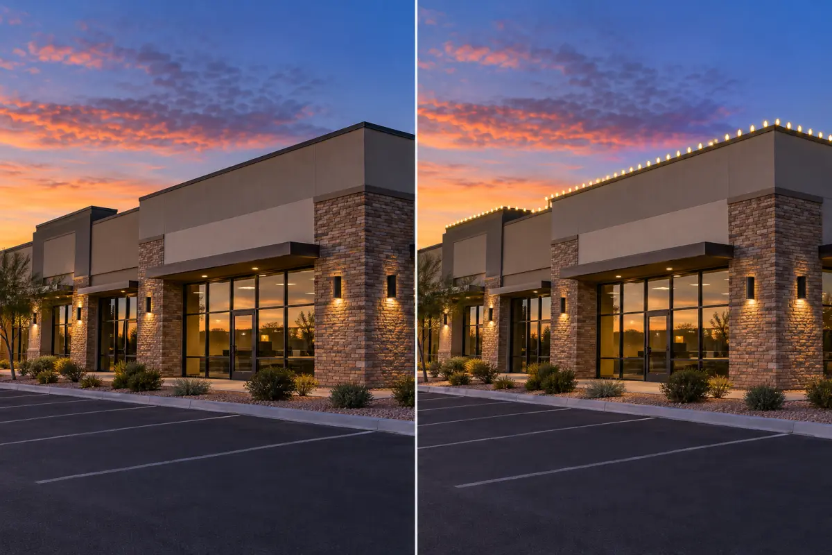 Commercial Christmas Lighting