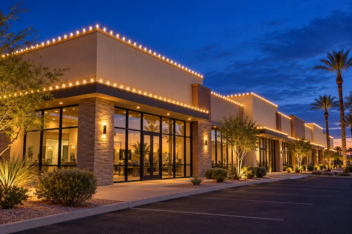 Mesa Commercial Christmas Lighting