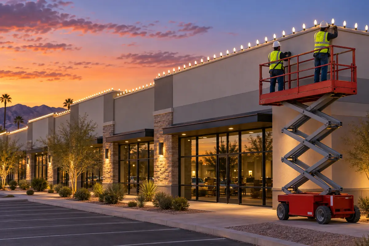 Phoenix Commercial Christmas Lighting