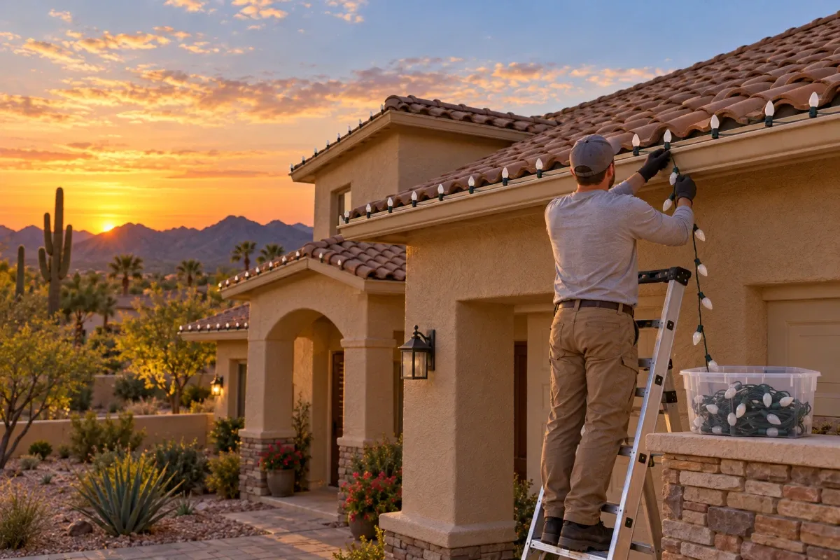 Christmas Light Removal and Storage