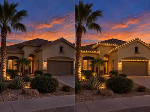Christmas Light Removal and Storage in Mesa