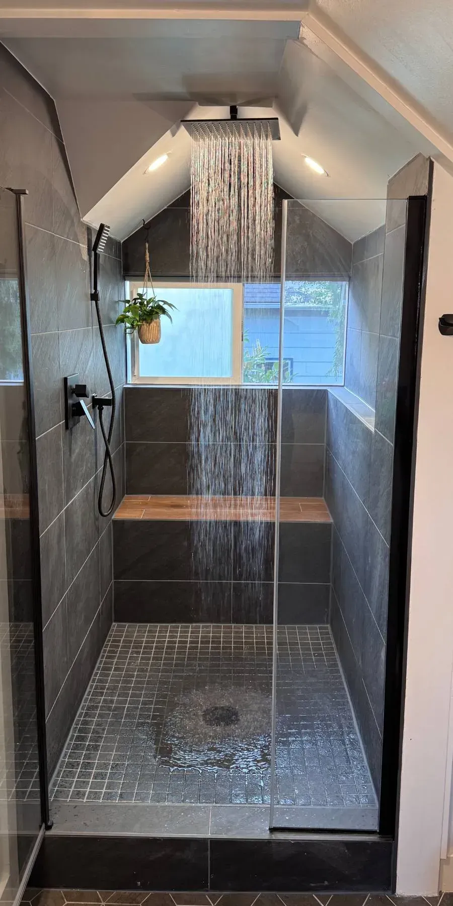 Completed Bathroom Remodel by Seattle carpentry and home repair specialists {{custom_values.business_name}