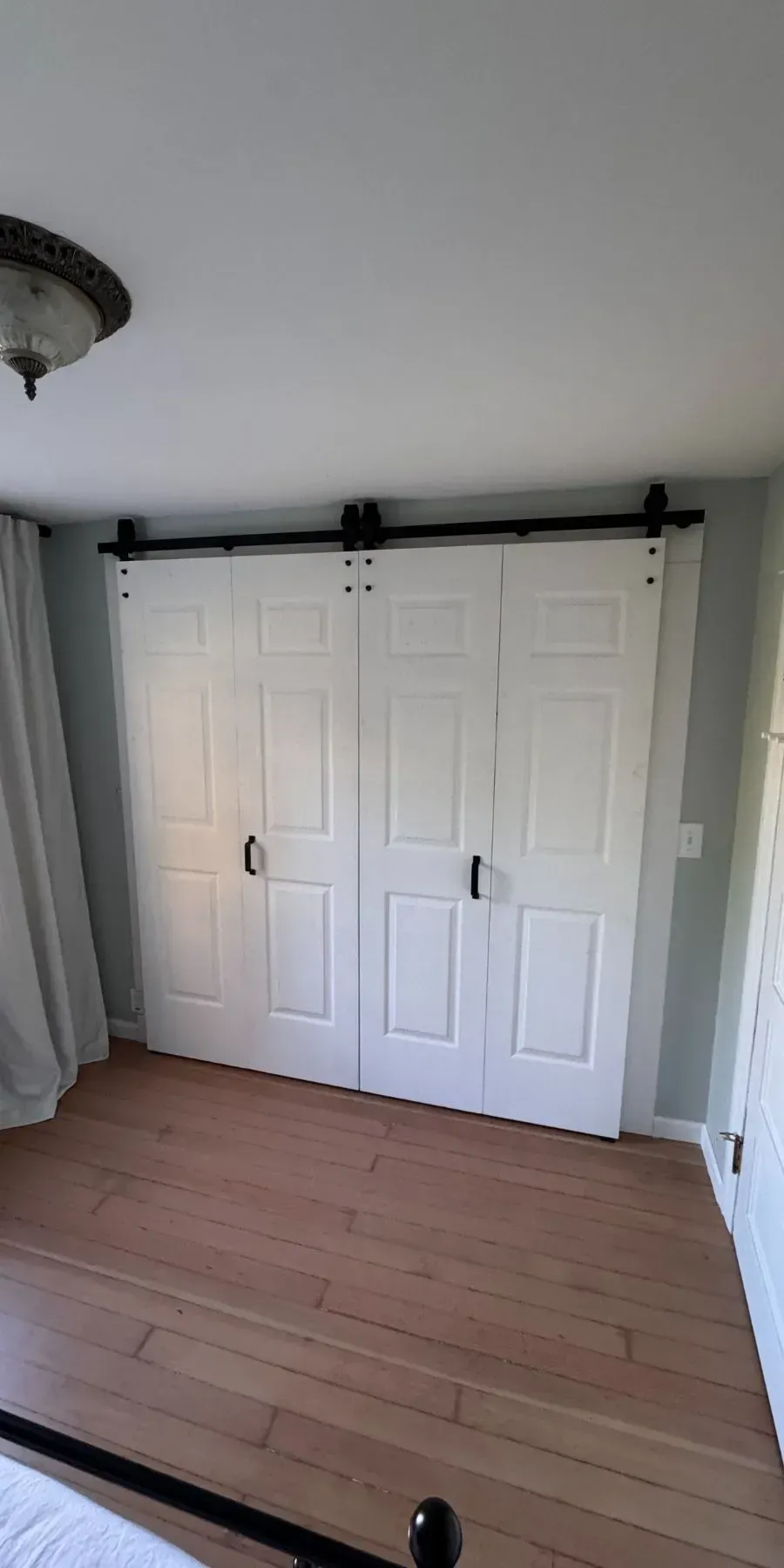 Completed Closet Door Widening by Seattle carpentry and home repair specialists {{custom_values.business_name}