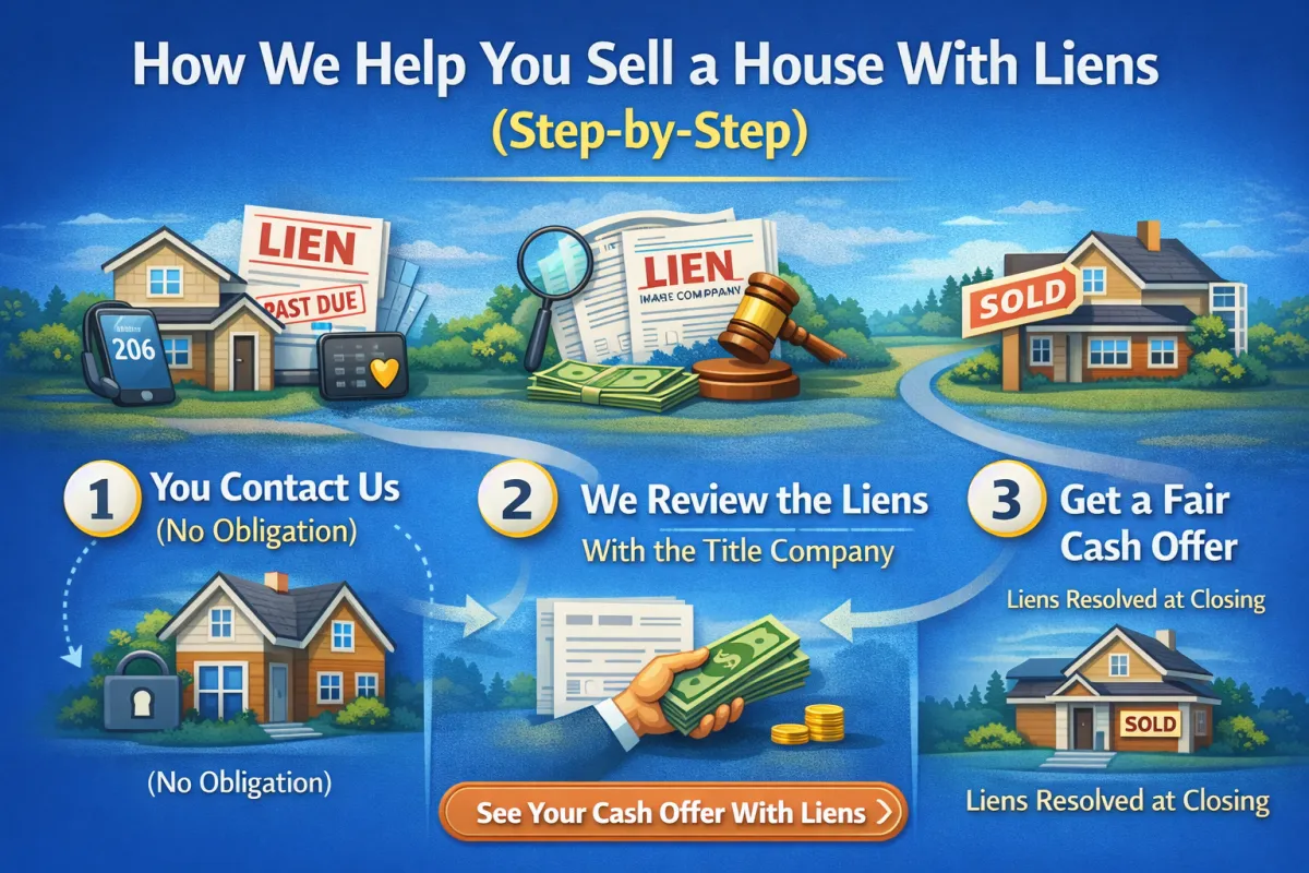 cash offer with liens kitsap county