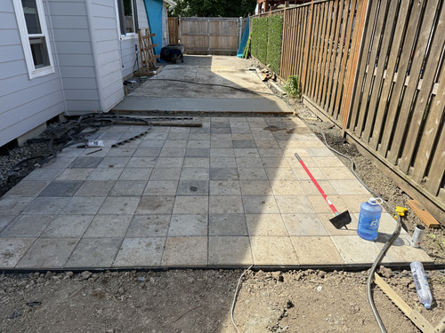 Custom Paver Patios & Walkways in McMinnville
