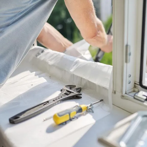 a table with empty glasses